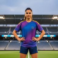 Picture of 2025-26 LA Galaxy Soccer Jersey - Breathable Play Fresh™ Fabric, Sublimated Lightweight Design, Relaxed Sport Cut
