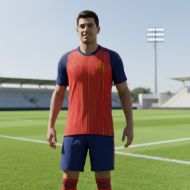 Picture of 2025-26 Spain Soccer Jersey - Sublimated Design, Lightweight Play Fresh™ Fabric, Comfortable Unisex Fit