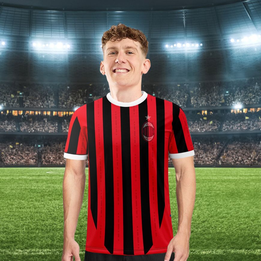 Picture of 2024-25 Milano Home Color Soccer Jersey.