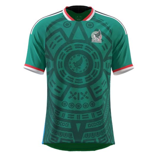 Picture of 2025-26 Mexico Soccer Jersey.