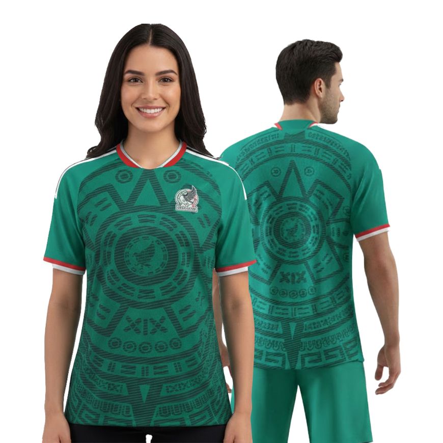 Picture of 2025-26 Mexico Soccer Jersey.