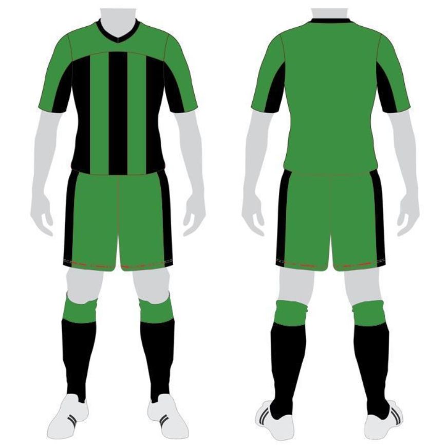 Picture of Soccer Full Kit Style N177FK Custom Made.