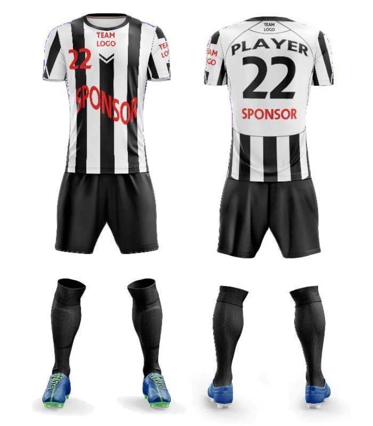 Picture of Soccer Full Kit Style N222FK Custom Made
