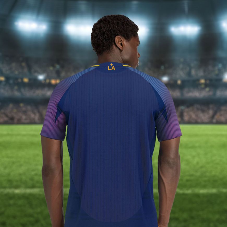 Picture of 2025-26 LA Galaxy Away Soccer Jersey.