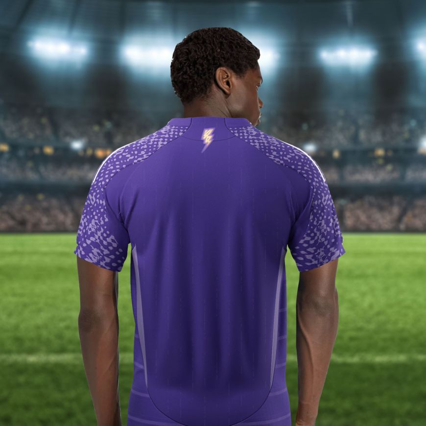 Picture of 2025-26 Orlando Soccer Home Jersey.